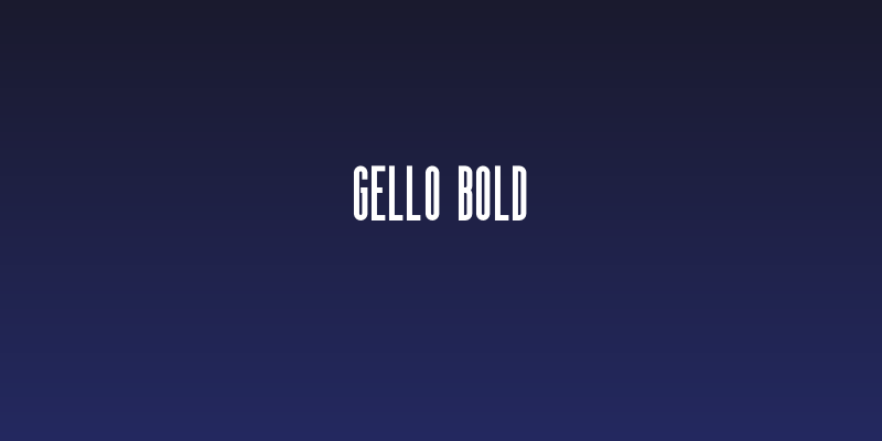 gello bold Social Header