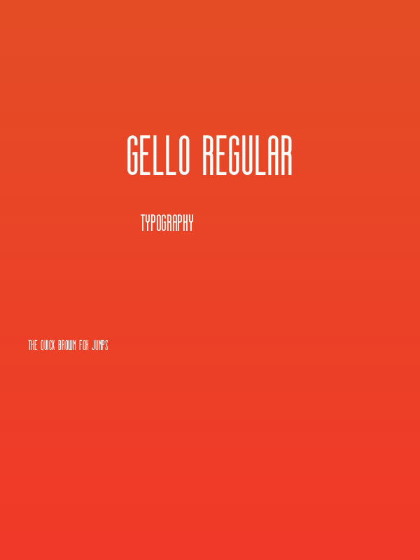gello regular Poster