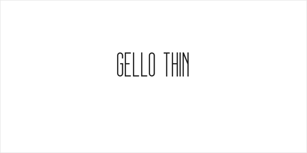 gello thin Logo