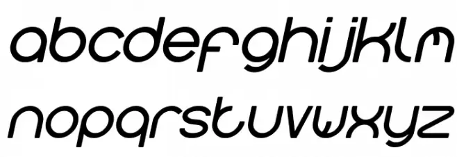gembira Bold Italic Fuentes MINÚSCULAS