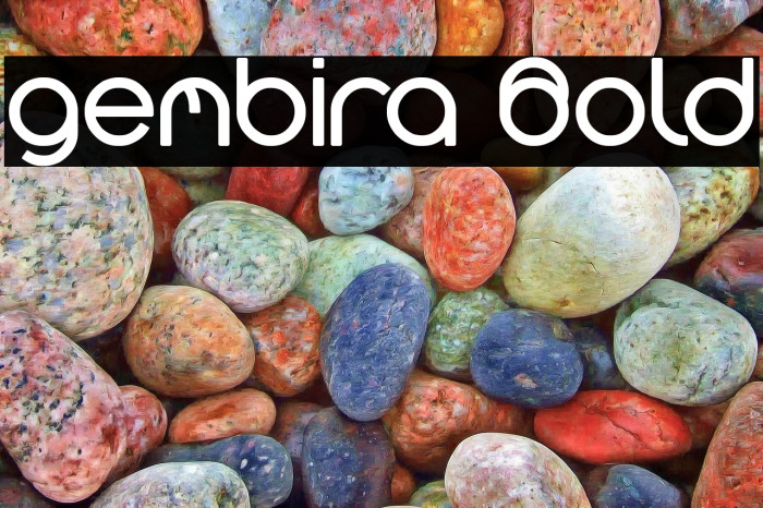 gembira Bold Example 1