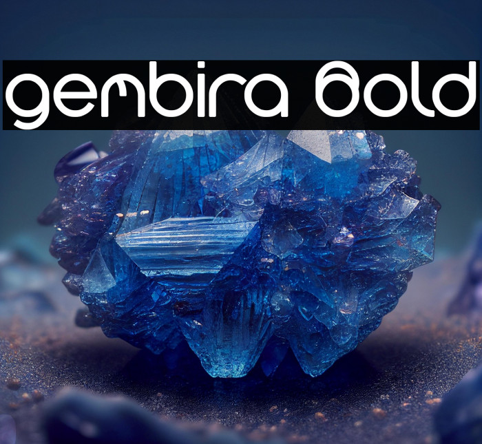 gembira Bold Example 2