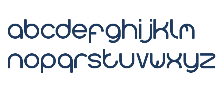 gembira Bold Lowercase