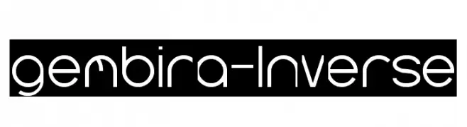 gembira-Inverse  les polices de caractères gratuit tlcharger