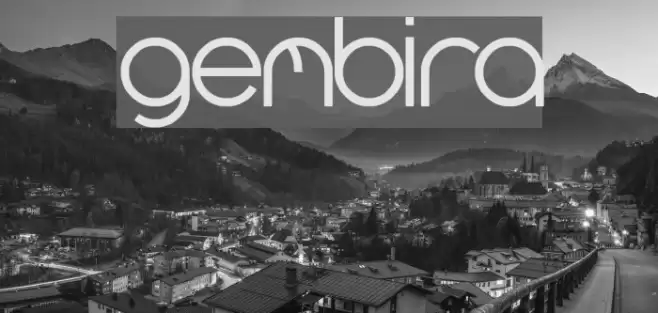 gembira Font examples