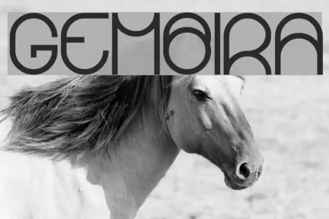 gembira Font examples