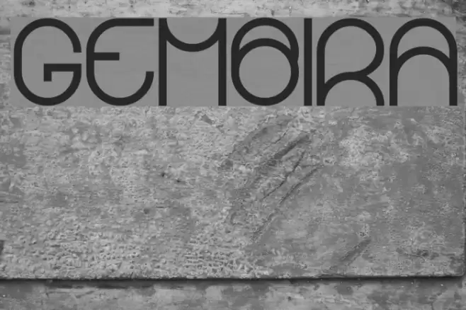 gembira Font examples