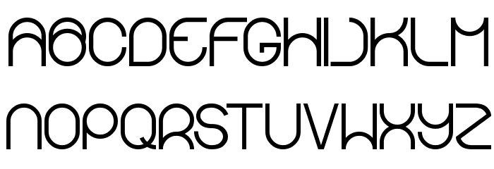 gembira Font LOWERCASE