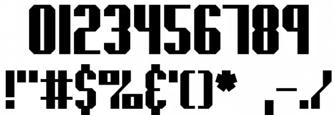 genotype S BRK Шрифта ДРУГИЕ символов