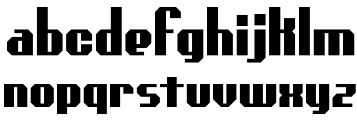 genotype S BRK Font LOWERCASE