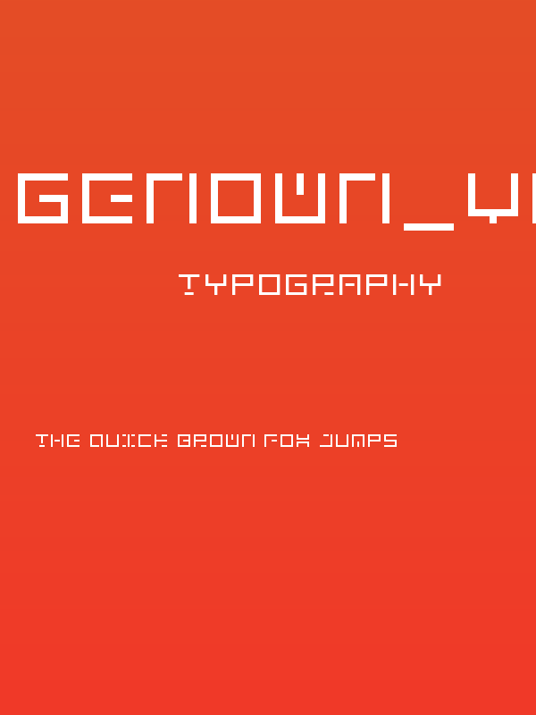 genown_v01 Poster