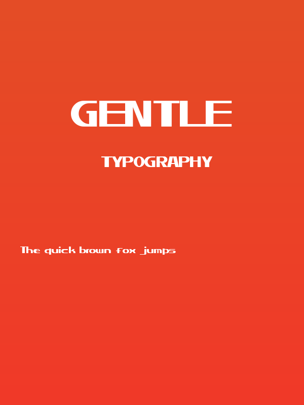 gentle Poster