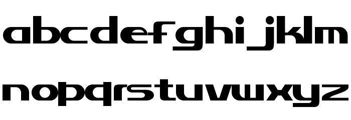 gentle Font LOWERCASE