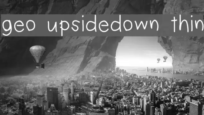 geo upsidedown thin examples