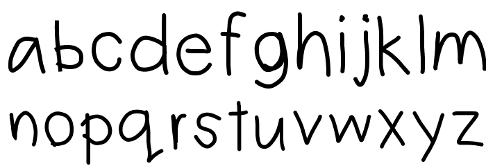 geo upsidedown thin Font LOWERCASE