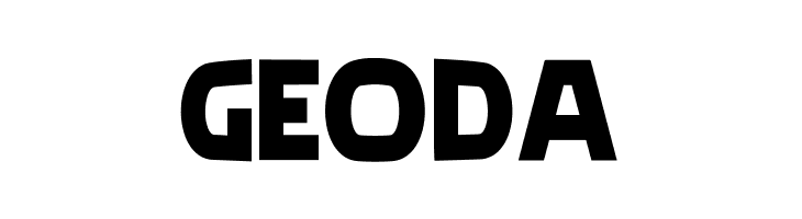 geoda Schriftart