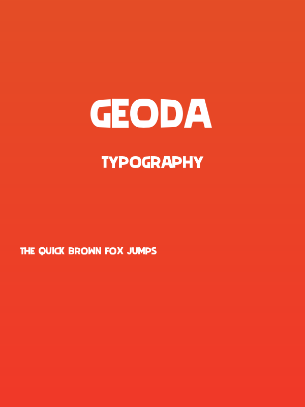 geoda Poster