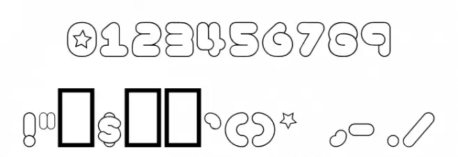 geoeves normal Font Alte caractere