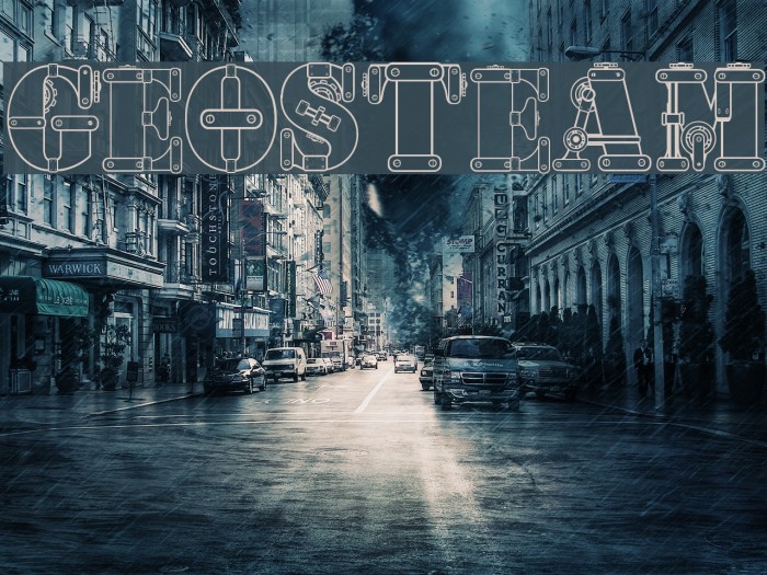 geosteam Font examples