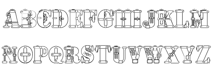 geosteam Font LOWERCASE