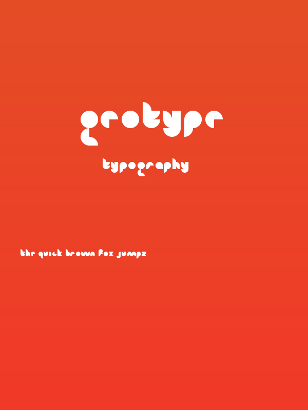 geotype Poster