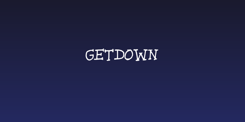 getdown Social Header