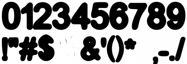 GF Becker Font OTHER CHARS