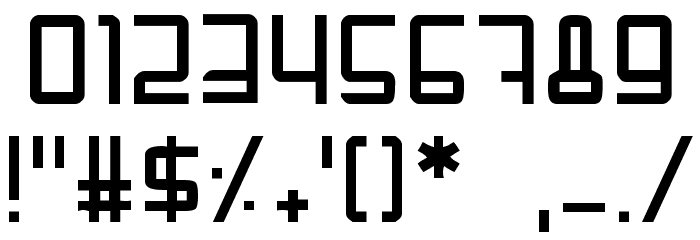 GF Fuffiger Font OTHER CHARS
