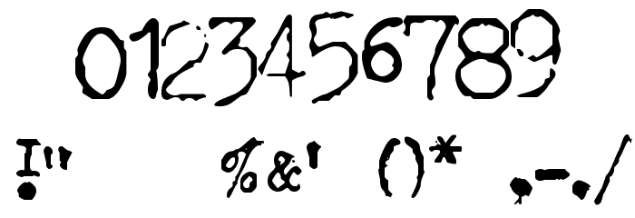 GF Halda Normal Font OTHER CHARS