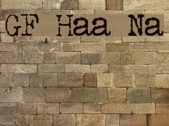 GF Halda Normal Example 3