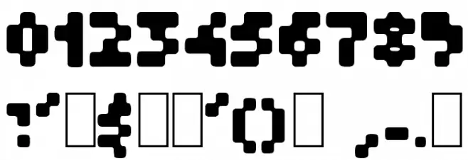 GF Krater Font OTHER CHARS