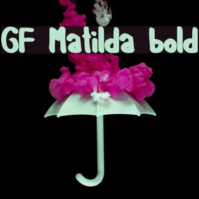 GF Matilda bold Example 1