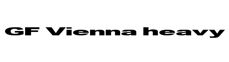 GF Vienna heavy Fonte