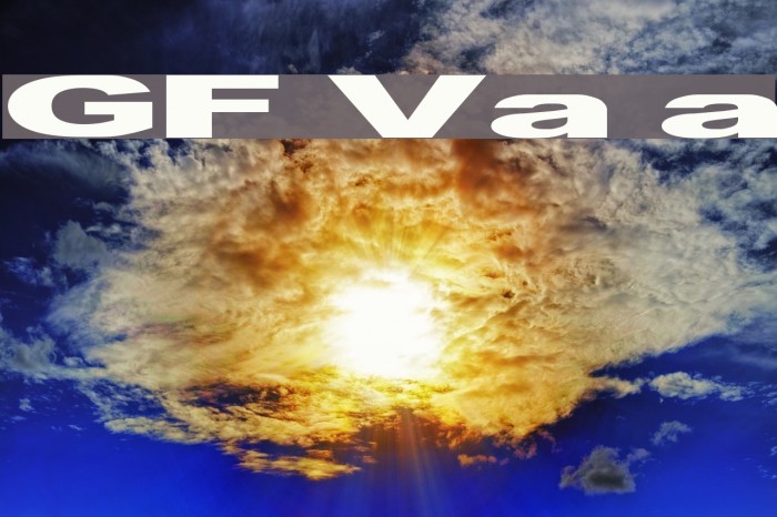 GF Vienna heavy Font examples