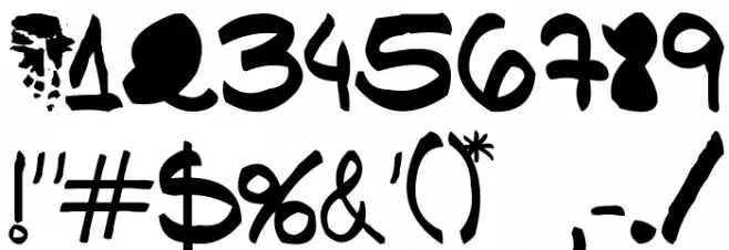 GFAM Comic Font OTHER CHARS