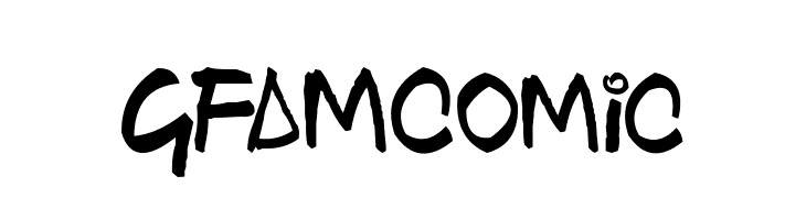 GFAM Comic  Fuentes Gratis Descargar