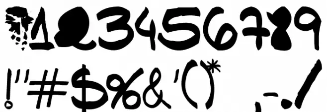 GFAM Comic Font OTHER CHARS