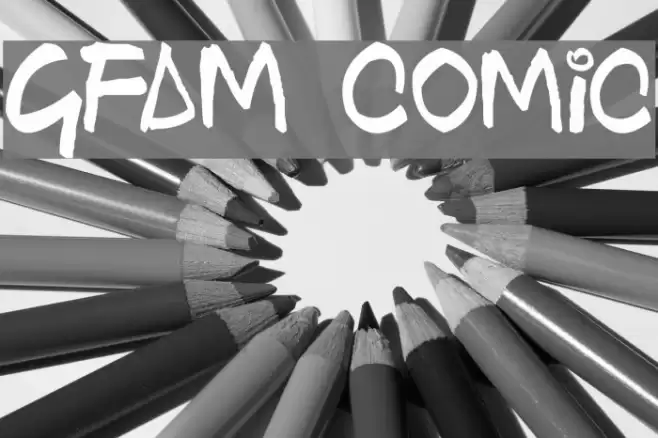 GFAM Comic Font examples