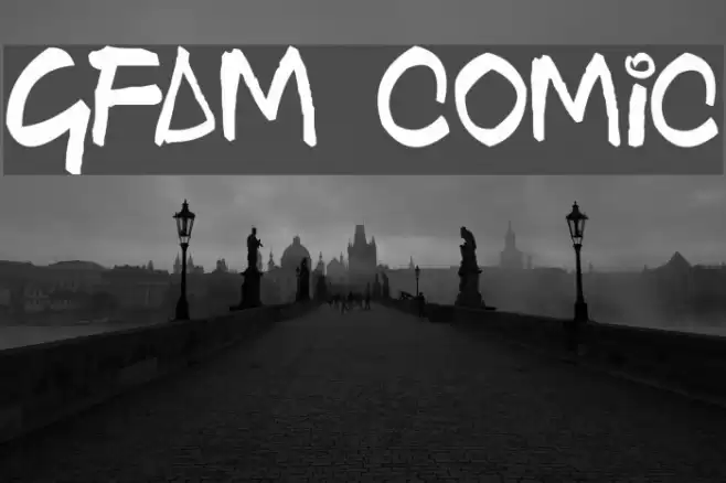 GFAM Comic Font examples