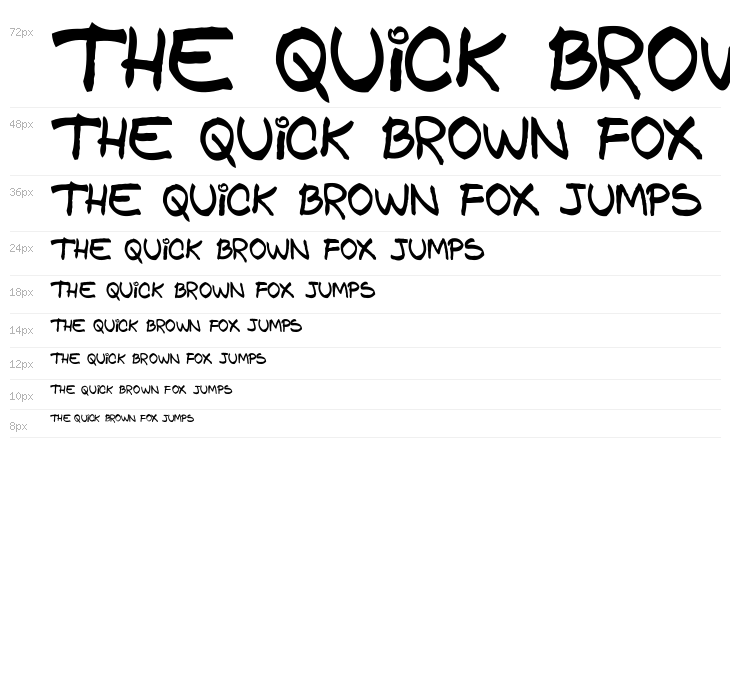 GFAM Comic Waterfall