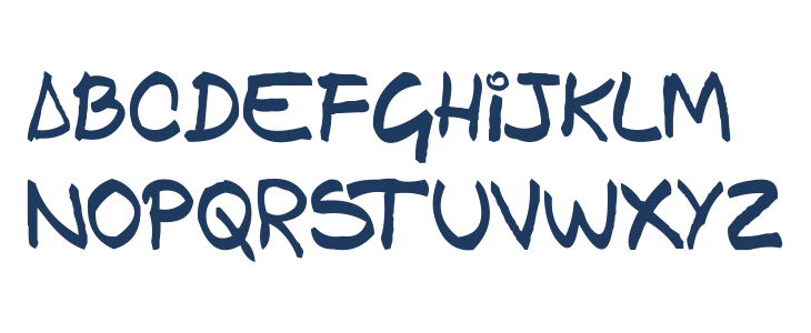 GFAM Comic Lowercase