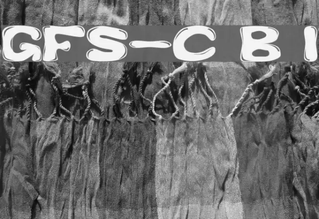 GFS-Custom Bubble 1 Schriftart examples