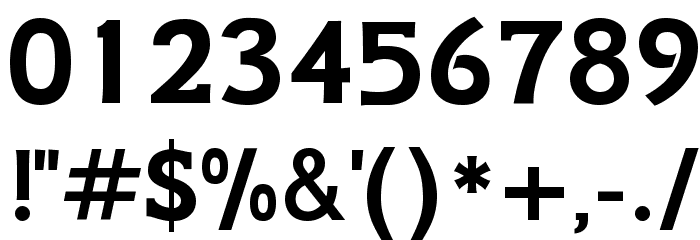 GFS Neohellenic Bold Font OTHER CHARS