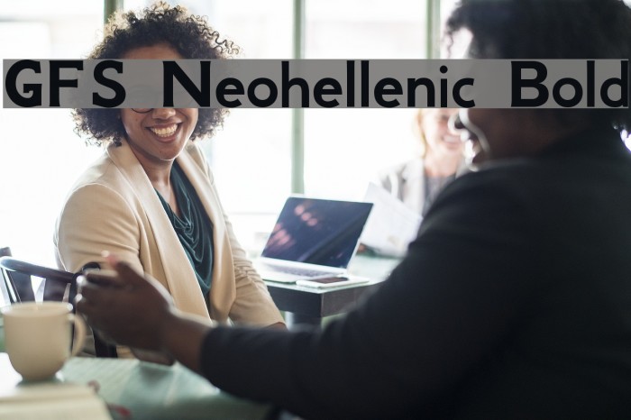 GFS Neohellenic Bold Font examples