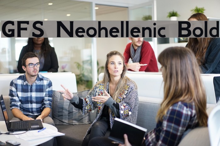 GFS Neohellenic Bold Font examples