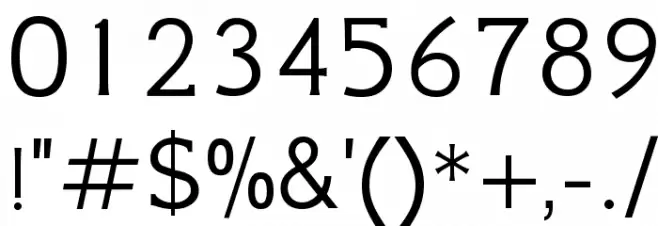GFS Neohellenic Regular Font OTHER CHARS
