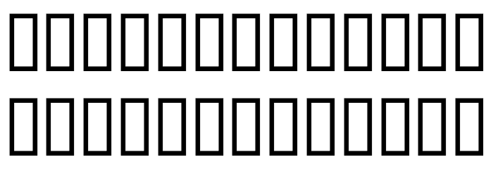 GFSDecker-Normal Font LOWERCASE