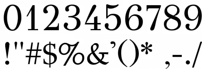 GFSDidot-Regular Font OTHER CHARS