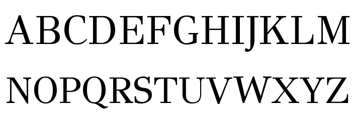 GFSDidot-Regular Font UPPERCASE