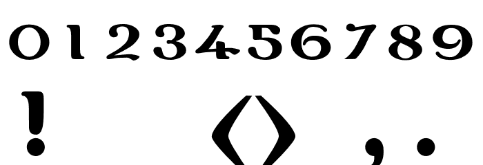 GFSJackson-Regular Font OTHER CHARS
